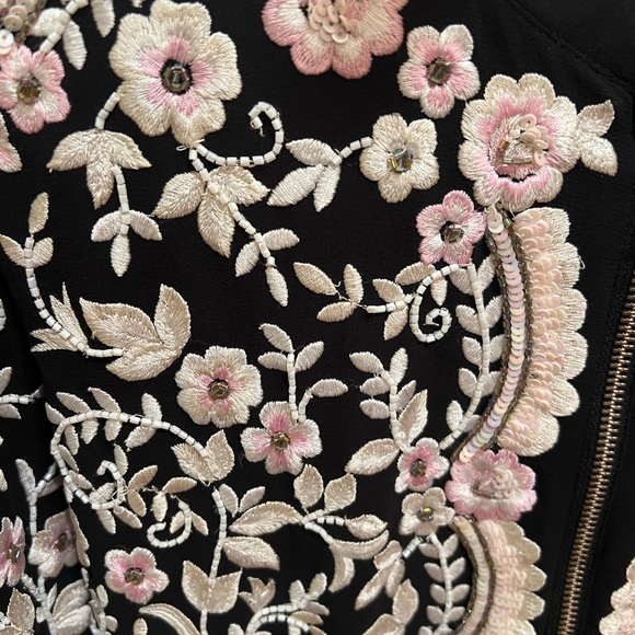 Needle & Thread fully embroidered jacket-4 - Picture 3 of 10